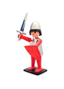PLASTOY Playmobil Nostalgia Ritter 25 cm (-263)