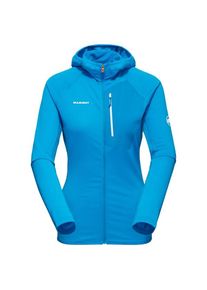 Mammut Women's Aenergy Light Midlayer Hooded Jacket Fleece jacket Women (XS, blue)