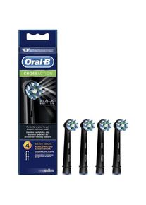 Braun, Zahnbürstenkopf, EB50-4 Dantų šepetėlio antgaliai, juodos spalvos, 4vnt. (4 x)