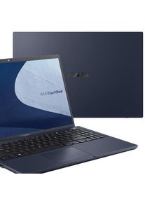 ASUS ExpertBook B1 B1502CVA-NJ1168W i3-1315u 8Gb Hd (15.60", 512 GB, 8 GB, Nummernblock, Intel Core i3-1315U), Notebook, Schwarz