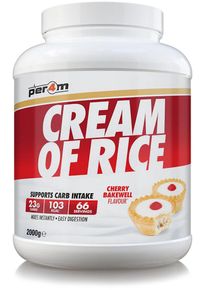 Per4m Cream of Rice, 2000 g Dose, Cherry Bakewell