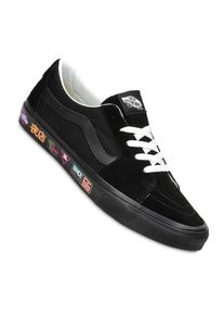 Vans Sk8-Low Shoes market black neon men US 9.5