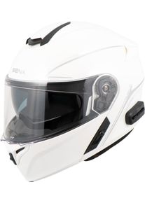 SENA Outrush R, kask typu flip up , kolor: Biały , rozmiar: M