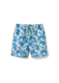 Tchibo - Detské board šortky - veľ. 122/128 - farba: modrá/s potlačou
