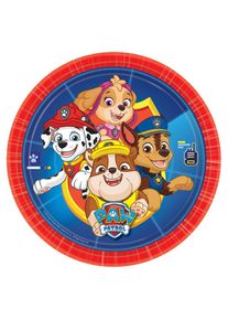 Amscan 8 assiettes en papier Paw Patrol Action 23cm