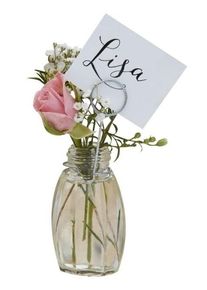 Ginger Ray 4 vases marque-places de mariage
