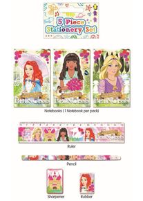 Henbrandt Ensemble de papeterie Petite Princesse