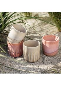 Like. by Villeroy & Boch Becher Set 2tlg. Perlemor Sand, Tasse, Beige