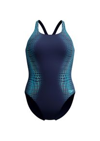 Speedo, Damen, Badeanzüge, Digital Printed Medalist 1 Pc, Blau, (36)