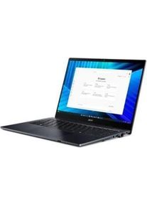Acer TravelMate P4 Spin TMP414RN-55-TCO-52UF (14", 512 GB, 16 GB, DE, Intel Core Ultra 5 225U), Notebook, Blau