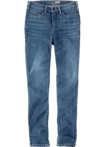 Carhartt Rugged Flex, jeans vrouwen , kleur: Lichtblauw (H62) , maat: W14