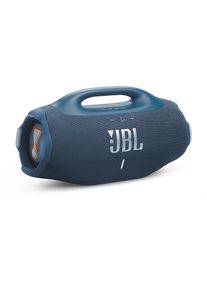 JBL, Bluetooth-Lautsprecher &raquo;Boombox 4&laquo; (Bluetooth Bass- und Lautst&auml;rkeregelung 65 W) Akku austauschbar f&uuml;r noch l&auml;ngeren Musikgenuss, Blau, Zwei Bass