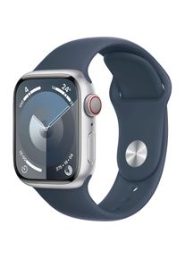 Apple , Smartwatch »Watch Series 9 Aluminium« (4,1 cm / 1,61 ′′) Watch OS 10;EKG;Blutsauerstoff App;Herzfrequenz , Silber