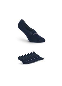 Fila , Füßlinge »UNISEX GHOST SOCKS« 6 Paar, mit Logo-Schriftzug, Silikonstreifen an der Ferse für besseren Halt , NAVY , 39-42 , 39-42 , Füßlinge...