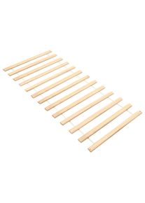 Rollrost , Naturfarben , Holz , Fichte , massiv , 90x200 cm , Schlafzimmer, Lattenroste