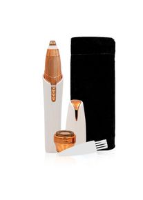 MediaShop , Elektrogesichtshaarentferner »ROXY Perfect Brows« 2 Stk. Aufsätze 2in1 für Augenbrauen und Gesichtshaare , weiß , Integriertes...