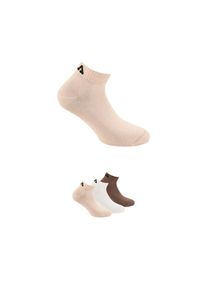 Fila , Kurzsocken »UNISEX INVISIBLE PLAIN SOCKS« 3 Paar tlg. mit Logostickerei , MOCHA MOUSSE , 43-46 , 43-46 , Kurzsocke mit weichem, geripptem...
