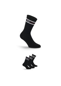 Fila , Socken »UNISEX LIFESTYLE PLAIN SOCKS« 3 Paar, 3 Paar tlg. mit Logo-Schriftzug , BLACK , 35-38 , 35-38 , Basicsocken von Fila