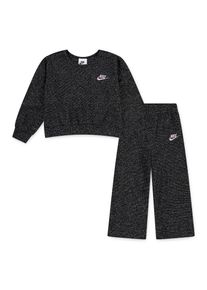 Nike Sportswear , Jungen , Jogginganzug »NKG LUREX WAFFLE SET« 2 Stk. tlg. für Kinder , BLACK , 98 (3) , 98 (3) , M Jogginganzug von NIKE