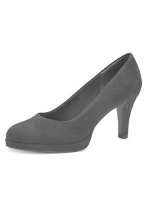 Tamaris , Pumps Abendschuh, Festtagsschuh, mit bezogenem Trichterabsatz, schmale Form , schwarz , 40 , 40 , Klassischer Pumps in abgerundeter Form