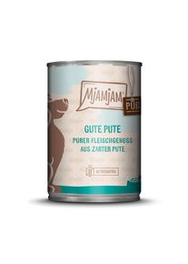 MjAMjAM Délice de viande 6 x 400 g pour chien - pure dinde