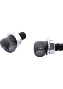HIGHSIDER LED Blinker-/Positionslichtpaar Proton Two M8 Ø12mm schwarz, - Motorradteile - Beleuchtung - Blinker