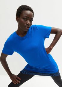 T-shirt per sport effetto 2 in 1, Blu, Taglia 42/44 (S), bonprix