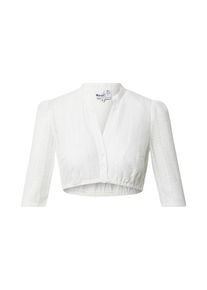 Marjo Bluză tradițională (Oktoberfest) 'Emma-Linda' Femei alb, Mărimea 32