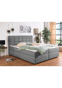 Inosign Boxbett »Ovalo« wahlweise mit Bettkasten, in H2, H3 & H4 erhältilich, Größe Liegefläche B/L: 200 cm x 200 cm