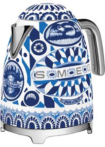 Smeg Dolce & Gabbana Wasserkocher »KLF03DGBEU« 1,7 l 2400 W Limited Edition Dolce & Gabbana Blue Mediterraneo in blau