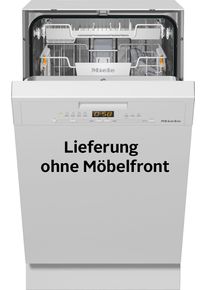 Miele teilintegrierbarer Geschirrspüler »G 5540 SCi SL Active« 9 Maßgedecke in silberfarben, Größe 0