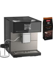 Miele Kaffeevollautomat »CM7550 CoffeePassion, inkl. Milchgefäß, Kaffeekannenfunktion« in schwarz