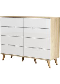 Otto Home Kommode »Lund«, Größe B/H/T: 120 cm x 95 cm x 40 cm