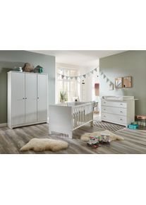 Arthur Berndt Babyzimmer-Komplettset »Thilo« Set, Kinderbett, Schrank, Wickelkommode, 3 Stk. tlg. Made in Germany; mit Kinderbett, Schrank und...