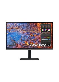 Samsung LED-Monitor »S27B800PXP« 68,6 cm/27 ′′ 3840 x 2160 px 5 Reaktionszeit 60 Hz in schwarz