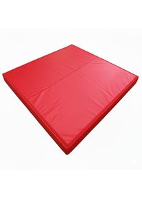 Fallschutzmatte 200x200x20cm Rot