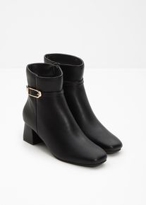 Stiefeletten mit Schnalle, schwarz, Gr&ouml;&szlig;e 36, bonprix