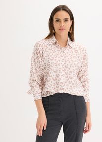 Viskose- Bluse mit Fledermaus&auml;rmeln, wei&szlig;, Gr&ouml;&szlig;e 40, Viskose, bonprix