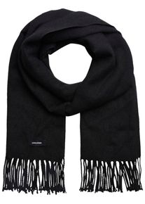 Jack & Jones Jack & Jones Modieuze sjaal JACSOLID WOVEN SCARF NOOS heren sjaals zwart