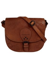 SPIKES & SPARROW Spikes & Sparrow Schoudertas echt leder dames tassen maat Onesize bruin