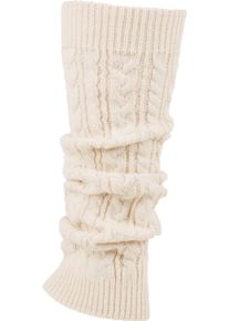 Capelli New York Beenwarmers met betoverend vlechtpatroon dames beenwarmers wit