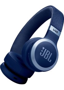 JBL On-ear koptelefoon LIVE 670NC Bluetooth On-ear hoofdtelefoon on ear koptelefoons blauw