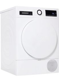 Bosch Warmtepompdroger WQG233D20, Auto Dry voor behoedzaam drogen, anti-kreuk, kort droogprogramma warmtepompdrogers wit