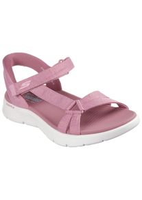 Skechers Sandalen GO WALK FLEX SANDAL-ILLUMINATE , sandalette, trekking sandaal met gogo mat voetbed dames sportieve sandalen maat 40 roze