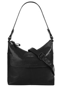 SPIKES & SPARROW Spikes & Sparrow Schoudertas echt leder dames tassen maat Onesize zwart