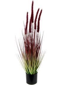 I.GE.A. Kunstplant Vossenstaart kunstplanten rood