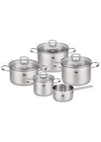 ELO Pannenset Jaspis Inductie (set, 8-delig) pannensets zilver(kleur)