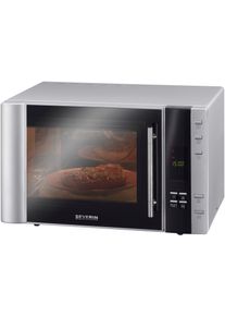 Severin Magnetron MW 7775 met grill- en heteluchtfunctie 3-in-1 magnetrons zilver(kleur)