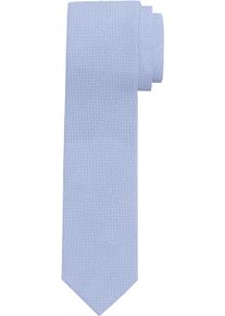 OLYMP Stropdas met minimalistisch patroon heren stropdassen blauw