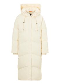 BOSS Orange Gewatteerde jas Paretto Premium Damesmode dames donsjassen maat 42 beige